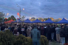 Парад в Минске: очереди в пункты пропуска, много родителей с детьми и россиян